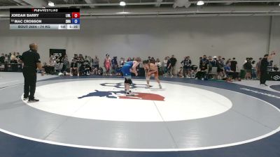 74 kg Cons. Sub-rd Of 16 - Jordan Barry, Long Island RTC - LIRTC vs Mac Crosson, Sebolt Wrestling Academy