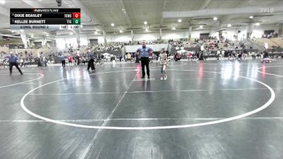 73 lbs Cons. Round 2 - Dixie Beasley, Blackman Wrestling Club vs Kellee Burnett, Tullahoma Takedown Club