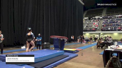 Jozie Krevitz - Women's Group, Xtreme Gymnastics and Trampoline - 2021 Women's Xcel Region 4 Championships