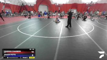 62 lbs Cons. Round 1 - Logan Shreve, IL vs Jordan Benefiel, IL