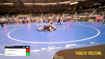 125 lbs Round Of 32 - Dawson Youngblut, Immortal Athletics WC vs Christian Gipson, Woodward