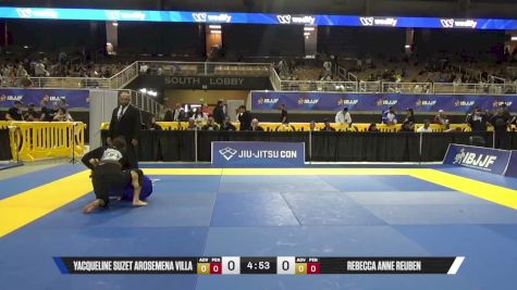 Rebecca Anne Reuben vs Yacqueline Suzet Arosemena Villa 2026 Pan Jiu Jitsu IBJJF Championship