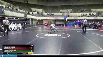113 lbs Finals (8 Team) - Lane Karsten, Owatonna vs Noah Woods, Washington