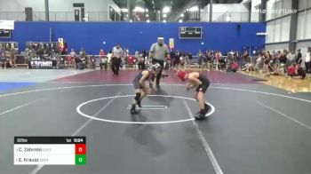62 lbs Consi Of 4 - Colton Zabinski, Greg Gomez Trained vs Ethan Krausz, Aberdeen Youth Wrestling Club