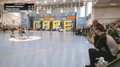 113 lbs Champ. Round 1 - Alexander Vasquez, Salesianum vs Frank Zitofsky, St Georges Tech HS
