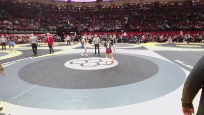 120 lbs Quarters - Mackenzie Carder, Olen. Orange vs Caroline Davis, Ross