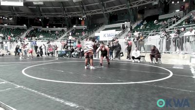 Consi Of 4 - Izaak Carrillo, Grove Takedown Club vs Jazzlyn Douglas, Clinton Youth Wrestling
