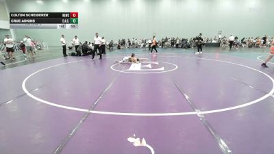 60 lbs Rr Rnd 3 - Colton Scheiderer, Next Level Wrestling Club - EL vs Crue Adkins, Elite Athletic Club - EL
