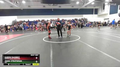 77 lbs Semifinal - Owen Strathman, MTC vs Aaron Ramirez, Savage House Wrestling