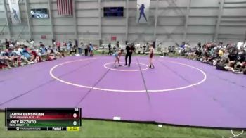 94 lbs Placement Matches (16 Team) - Jaron Bensinger, Team Michigan Blue vs Joey Rizzuto, New Jersey