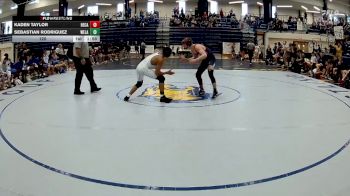 120 lbs 4th Wrestleback (16 Team) - Kaden Taylor, Heritage-Catoosa vs Sebastian Rodriguez, West Laurens