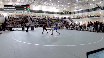126 lbs 2nd Wrestleback (16 Team) - Nolan Christian, Eastside Hs vs Jarett Daniels, Locust Grove