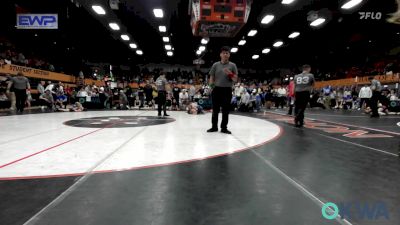 52 lbs Quarterfinal - Broox Wilkerson, Carl Albert vs Wyatt Wittman, Norman Grappling Club