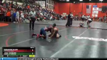 120 lbs Cons. Round 4 - Donavon Allen, Chicago (ST. RITA) vs Josh Vasquez, Aurora (A. CHRISTIAN)