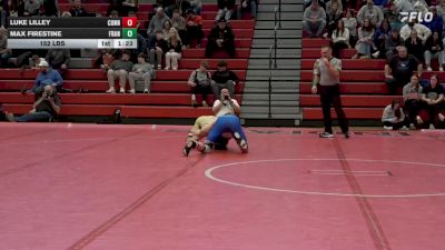 152 lbs Semifinal - Luke Lilley, Connellsville vs Max Firestine, Franklin Regional