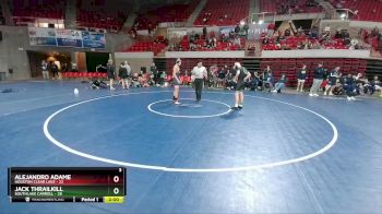 150 lbs 2nd Wrestleback And Semi-finals(16 Team) - Jack Thrailkill, Southlake Carroll vs Alejandro Adame, Houston Clear Lake