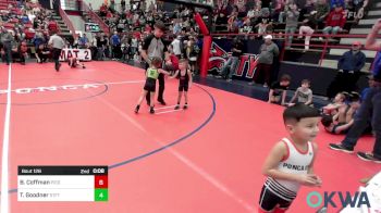 40 lbs Consi Of 8 #2 - Aryan Zinzuwadia, Team Of Hard Knox vs Ky Kemble, Ponca City Wildcat Wrestling