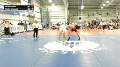 152 lbs Rr Rnd 2 - Mason Hawk, Duro Wrestling Club - HSB vs Brady Wallace, Southern Roots - HSB
