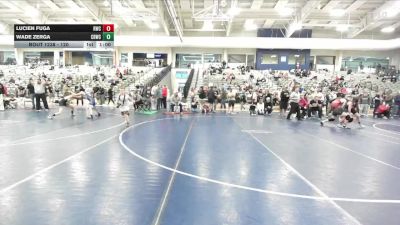 120 lbs Cons. Round 3 - Lucien Fuga, Ravage Wrestling Club vs Wade Zerga, Challis Blackheart Wrestling Club