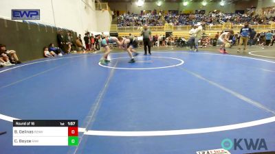 106 lbs Round Of 16 - Bryson Gelinas, Believe To Achieve WC vs Cooper Boyce, Raw Wrestling Club