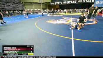48-49 lbs 3rd Place Match - Carmelo King, Askeo International Mat Club vs Kingston McAfee, Cruiser Wrestling Club