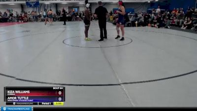 143 lbs Quarterfinal - Amor Tuttle, Wisconsin Stevens Point vs Kiza Williams, Eureka