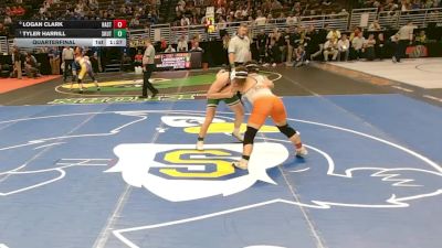 Quarterfinal - Tyler Harrill, Omaha Skutt Catholic vs Logan Clark, Hastings