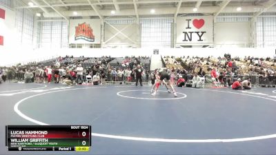 113 lbs Cons. Round 4 - Lucas Hammond, Fulton Wrestling Club vs William Griffith, New Hartford / Sauquoit Youth Wrestling