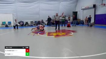 130 lbs Consolation - Austin Anderson, East Berlin vs Parker Hale, Maxwelton