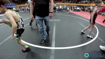 58 lbs Consi Of 8 #1 - Luke Doty, Lions Wrestling Academy vs Lawson Rickard, Standfast