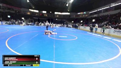 144 lbs Cons. Round 6 - Jax Harcey, Bradshaw Mountain vs Jake Dickey, Camp Verde