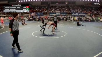 G 114 lbs Cons. Semi - Giada Ruffino, Mandeville Girls vs Carsyn `Gabbie` Booty, Central - B.R. Girls