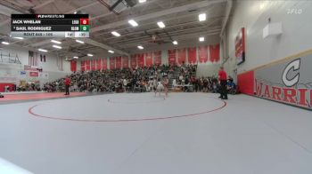 106 lbs 5th Place Match - Saul Rodriguez, Bloomfield vs Jack Whelan, Legend
