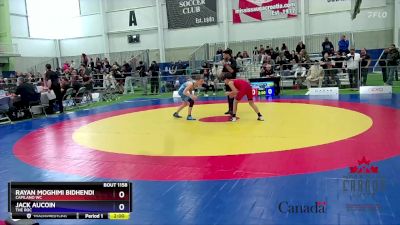 39-42kg Quarterfinal - Rayan Moghimi Bidhendi, Capilano WC vs Jack Aucoin, The ROC