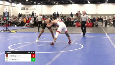 133 lbs C Of 8 #1 - Brett Ungar, Cornell vs Chad Bellis, Appalachian State