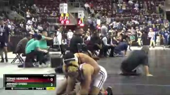 5A 170 lbs Quarterfinal - Arminio Otero, Eldorado vs Tomas Herrera, Gadsden