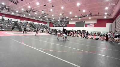100 lbs Round 5 (12 Team) - Elizabeth Carlson, Victory School Of Wrestling vs Gianna Robker, Missouri Impact Purple
