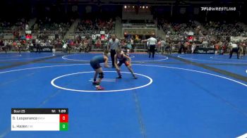 80 lbs Prelims - Gage Lesperance, ERC4 Takedown Tribe vs Lytning Hazen, Tri Valley Elite