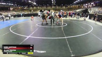 170 lbs Champ. Round 3 - Elijah Penton, Winter Springs vs Koen Hoffman, Lemon Bay