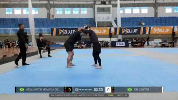 Wellington Miranda vs Ary Santos 2026 PBJJF South American Jiu-Jitsu Championship