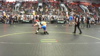 100 lbs Semifinal - Logan Welmerink, Rockford WC vs Luka Lehre, Gaylord WC