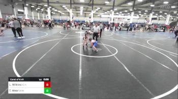 62 lbs Consi Of 8 #1 - Lane Wilkins, AZ Heat WC vs Ty Wear, Desert Dogs WC