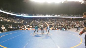 6A 190 lbs Quarterfinal - George McNeill, West Johnston High School vs Mikey Portante, Watauga High School