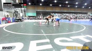 160 lbs Consi Of 16 #2 - Jacob Briggs, Elk Grove vs Nicholas Yamas, Team Coalinga
