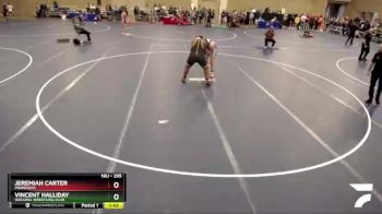 295 lbs Round 1 - Vincent Halliday, Waconia Wrestling Club vs Jeremiah Carter, Minnesota