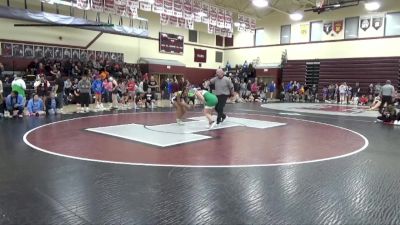 JV-18 lbs Cons. Semi - Hayden Hanson, Osage vs Brooklyn Jones, Cascade