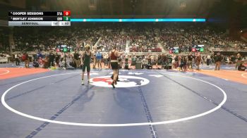 4A-113 lbs Semifinal - Bentley Johnson, Green River vs Cooper Sessions, Star Valley