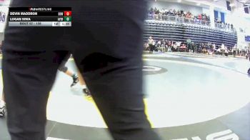 138 lbs Champ. Round 2 - Devin Maddron, Dowagiac vs Logan Siwa, Ayersville