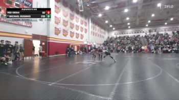 126 lbs Champ. Round 2 - Ved Desai, Revere vs Michael Rusinko, Strongsville