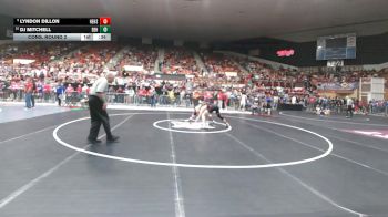 175 lbs Cons. Round 2 - DJ Mitchell, El Dorado HS vs Lyndon Dillon, Hesston HS